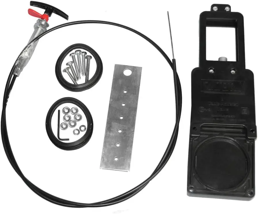 

Гибкий кабельный комплект с 3-дюймовым клапаном для автодомов, кемперов, прицепов - универсальный, безотходный сливной клапан