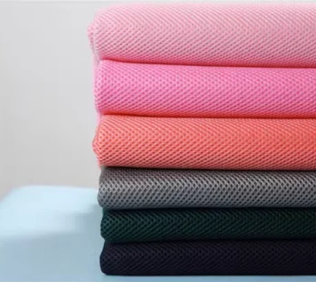 3D Mesh Fabric By The Meter for Clothing Bed Linings Shoes Sewing Plain Elastic Three-layer Interlayer Cloth Thickend Breathable