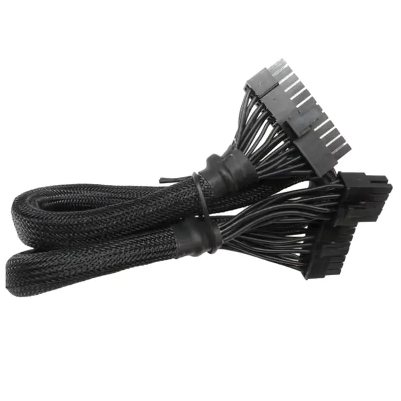 AT82-18+10-Pin To 24-Pin ATX Motherboard Power Cable Suitable For Seasonic PRIME Platinum 1600W, 1300W, 1200W, 1000W, 850W