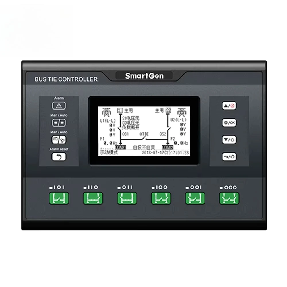 

HAT821 Dual Power Bus Tie Controller Generator Controlling Panel Intelligent Automatic Bus-tie Dual-Power Switchover
