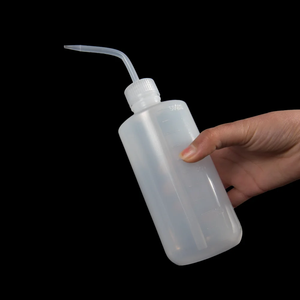 500mL Plastic Tip Spray Bottle Large Watering Diffuser Squeeze Tattoo Washing Cleaning Home/Office Clean 1pc