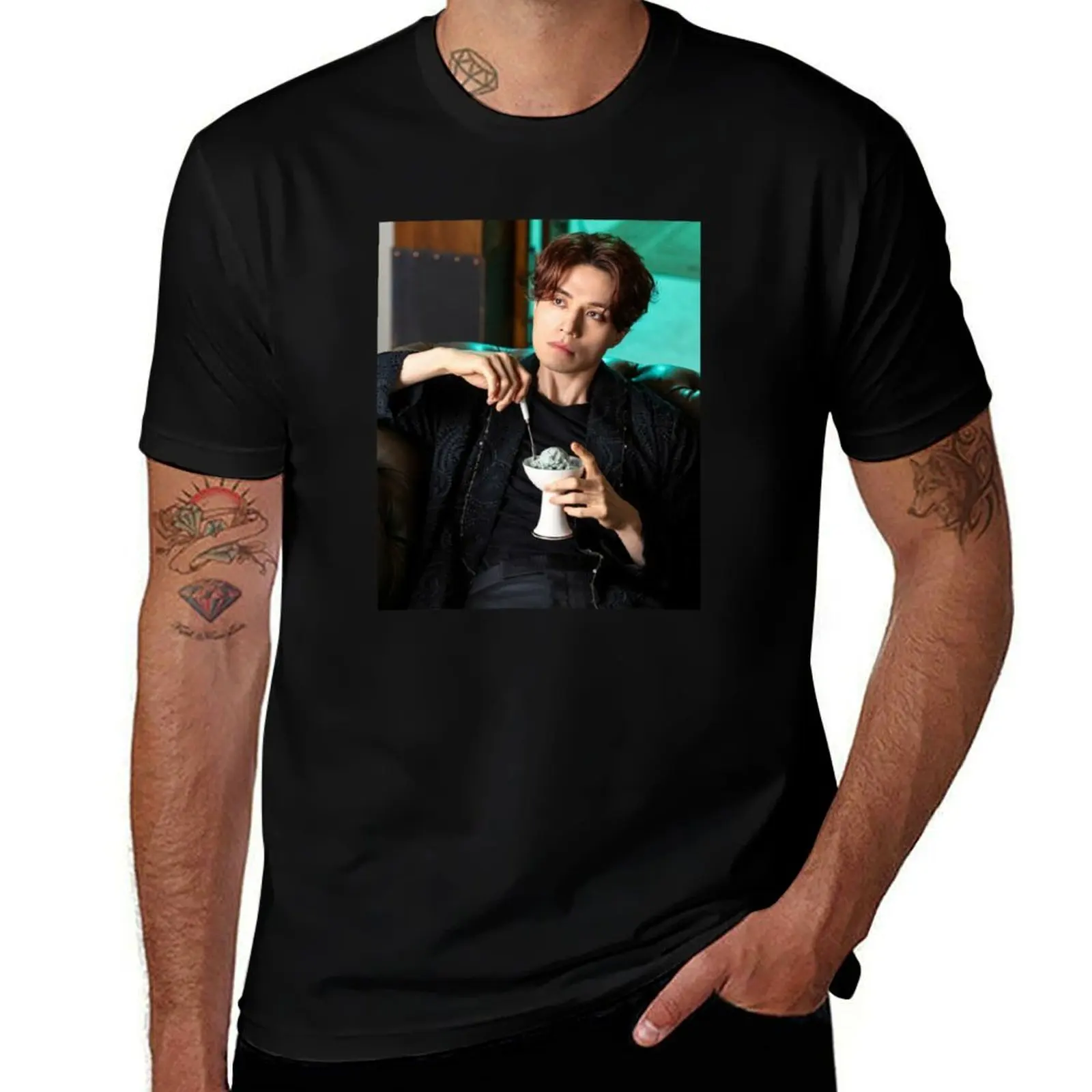 Tale of the nine tailed lee dong wook T-Shirt Trendy Pattern for Men T-Shirt