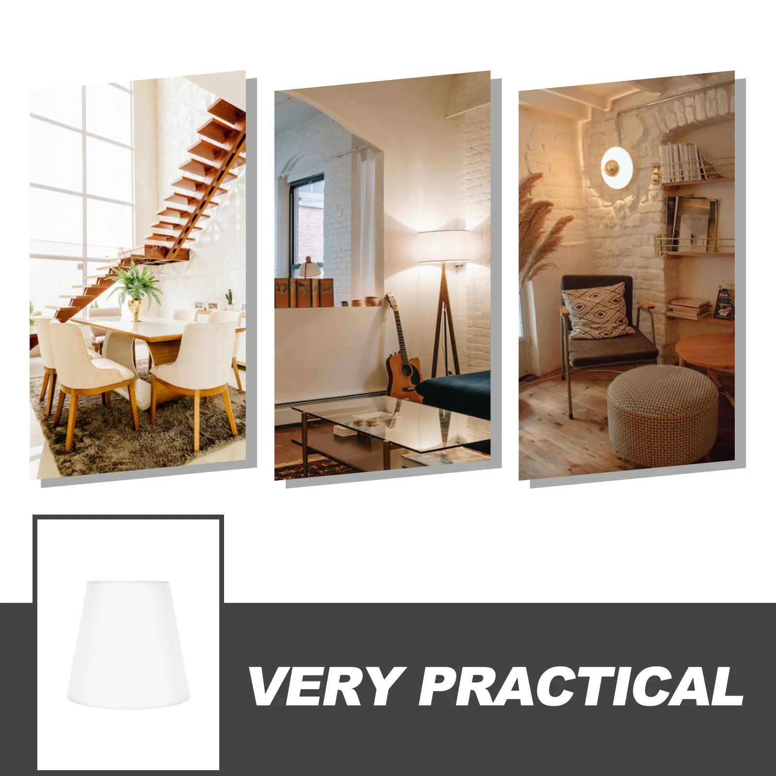 

Bedroom Lamp Shades Table Lamp Shade Black Cloth Cover Floor Lamps Gentle Light Softening Durable Sturdy Home Decoration