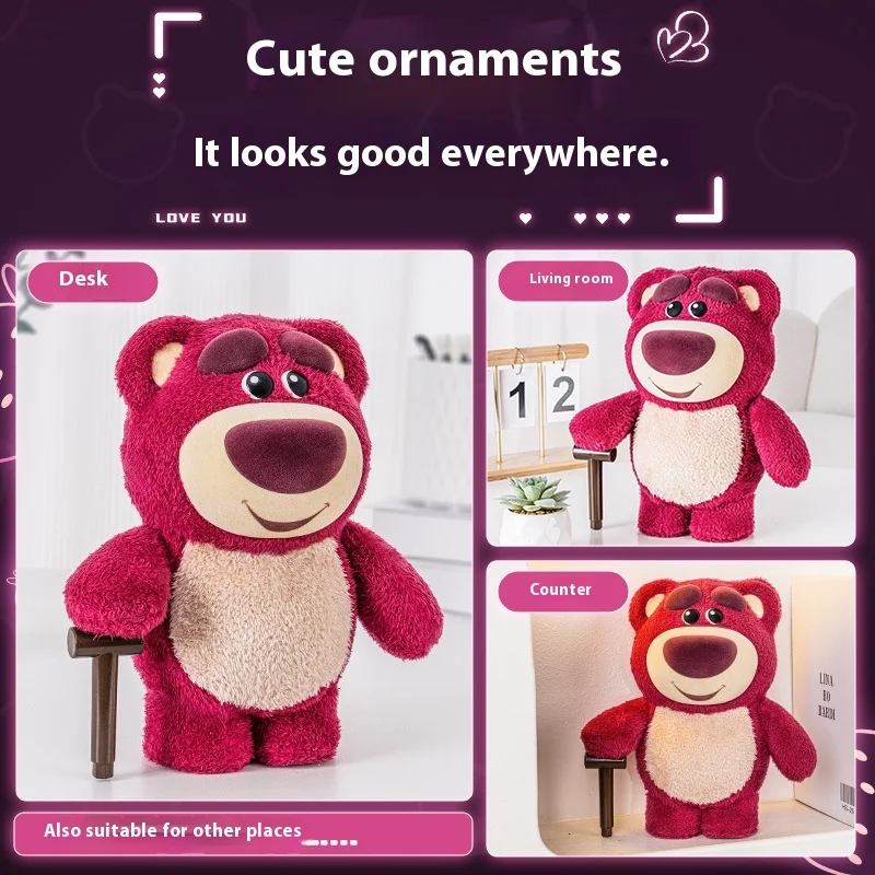 Disney Licenses Bear Pluche Spaarpot - Muzikale Spaarpot Met Educatief Speelgoed Voor Kinderen Verjaardag Kerstbesparingscadeaus