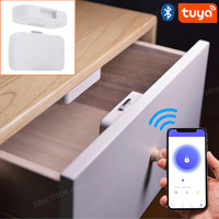 Tuya Drawer Lock Bluetooth Smart Lock Smart Home Security-Protection APP Wireless Keyless Unblanking Cabinet Privacy