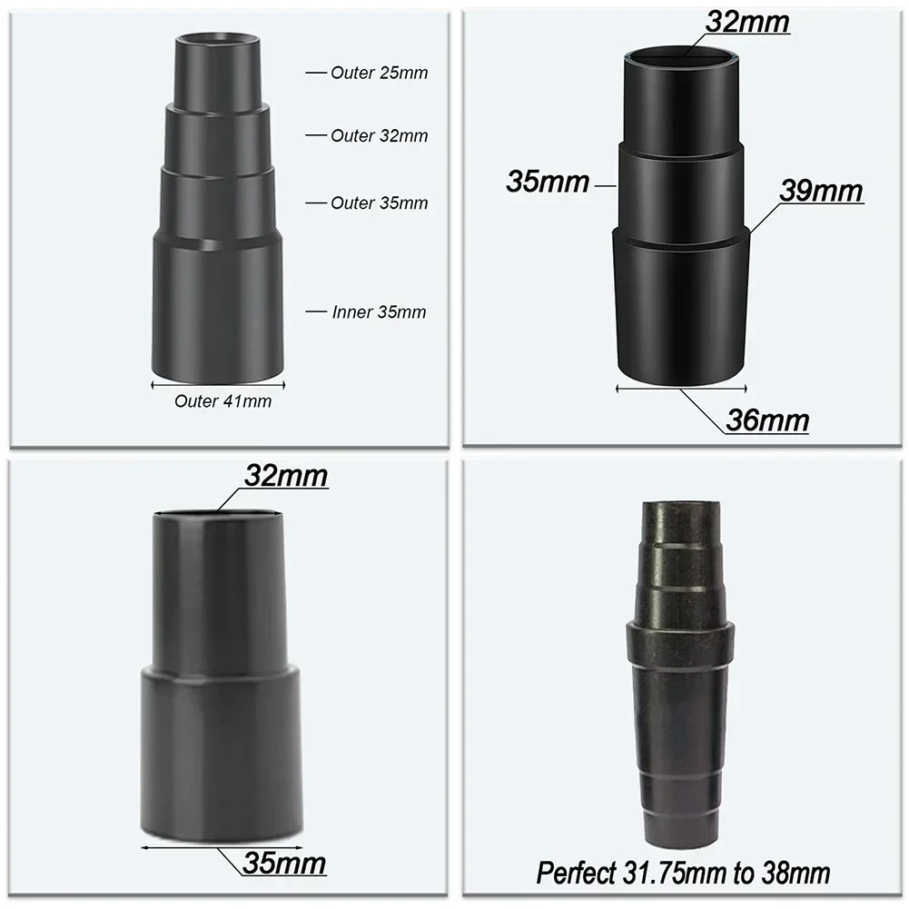 Hose Adapter Vacuum Attachment Vacuum Cleaner Accessories 1-1/4\