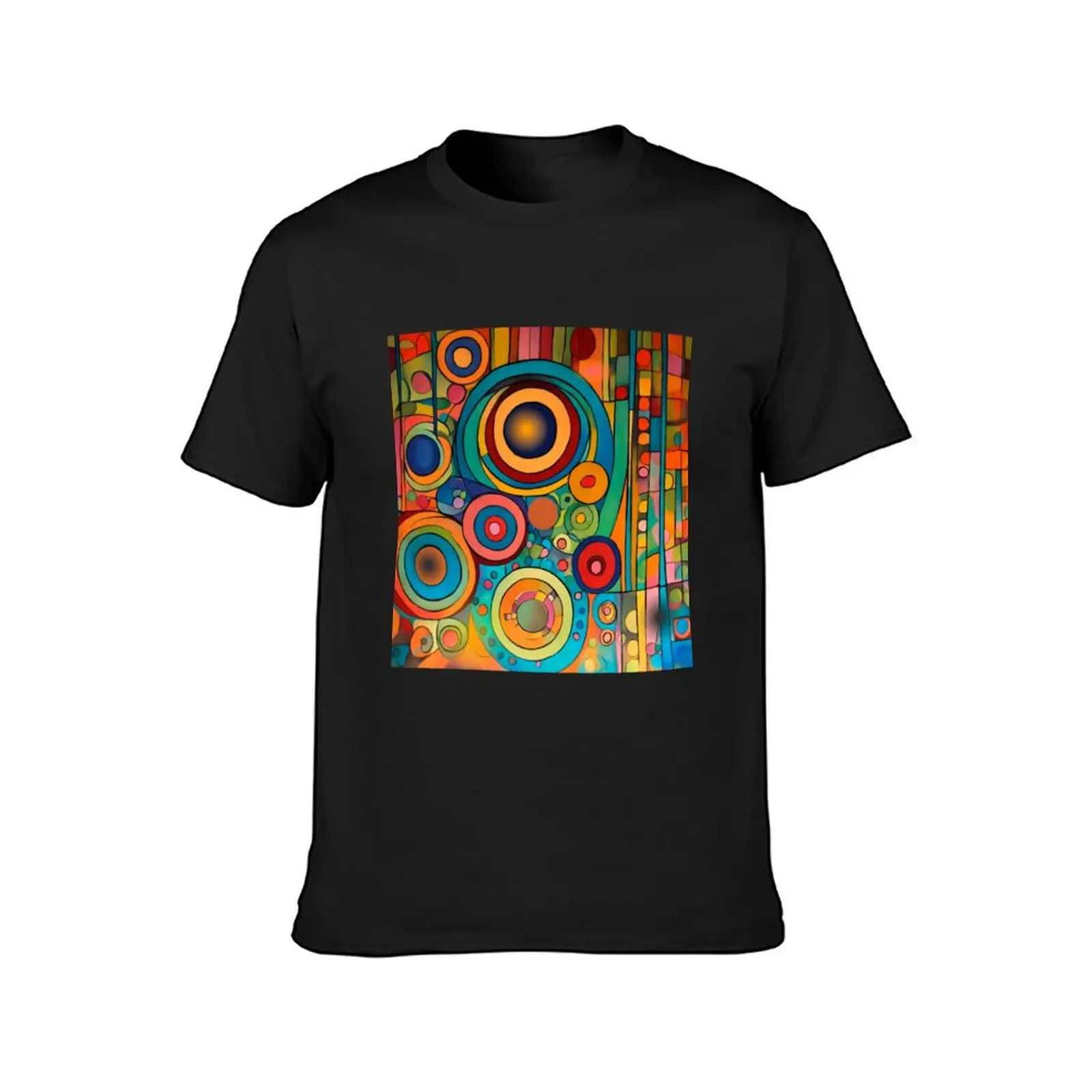 Chromatic Symphony T-Shirt summer tops graphics cute tops designer t shirt men