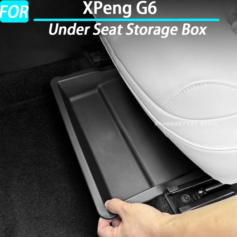 Car Under Seat Storage Box for XPeng G6 Interior Accessories