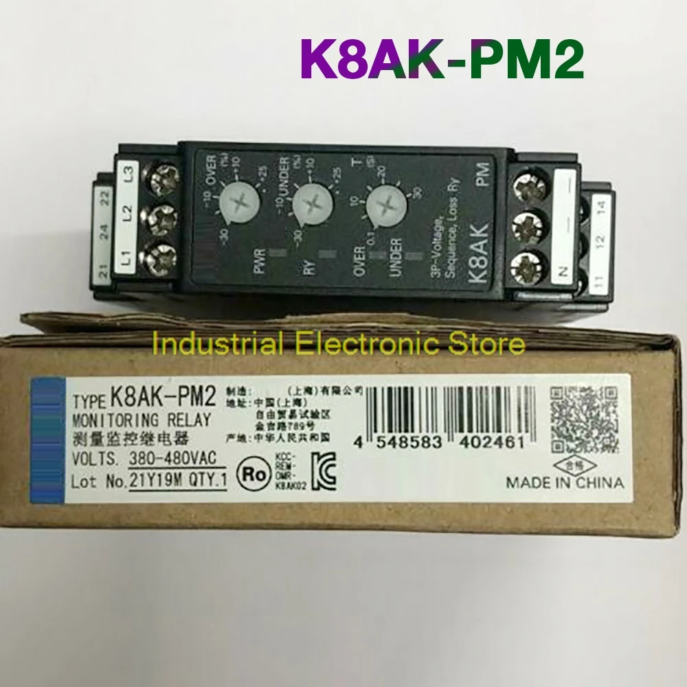 

380-480VAC Monitoring Relay K8AK-PM2