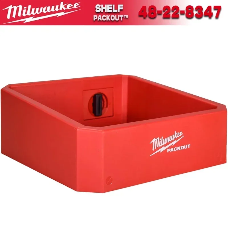 Pacote Milwaukee ™ Prateleira Compacta com Suporte de Carga Recipiente de Depósito Estilo Conveniente Prateleiras de Mercadorias Ferramentas Milwaueue 48228347