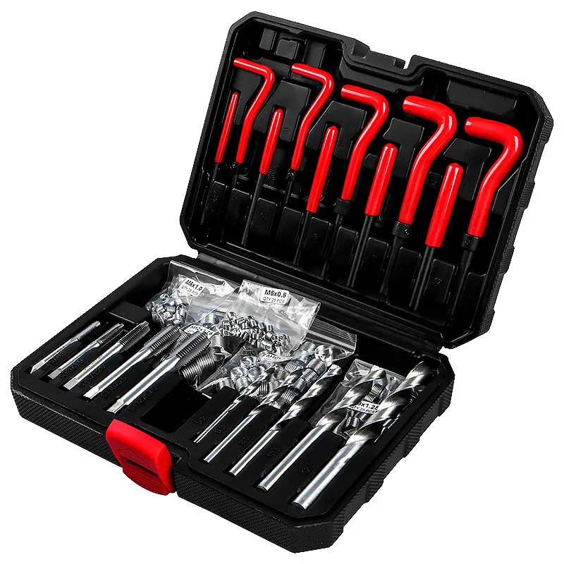 131 Damaged Slider Thread Repair Tools, Tapping Screws, Braces, Taps, Drills, Screws, Repair Wrenches