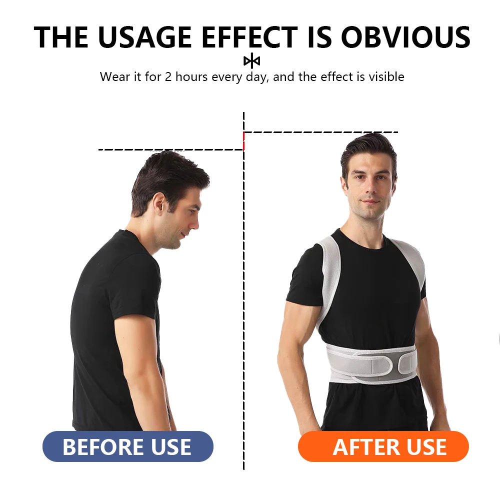 ปรับ Scoliosis Posture Corrector รัดตัวกลับรั้งเอวตรง Corrector De Espalda เข็มขัด Corrector De Postura