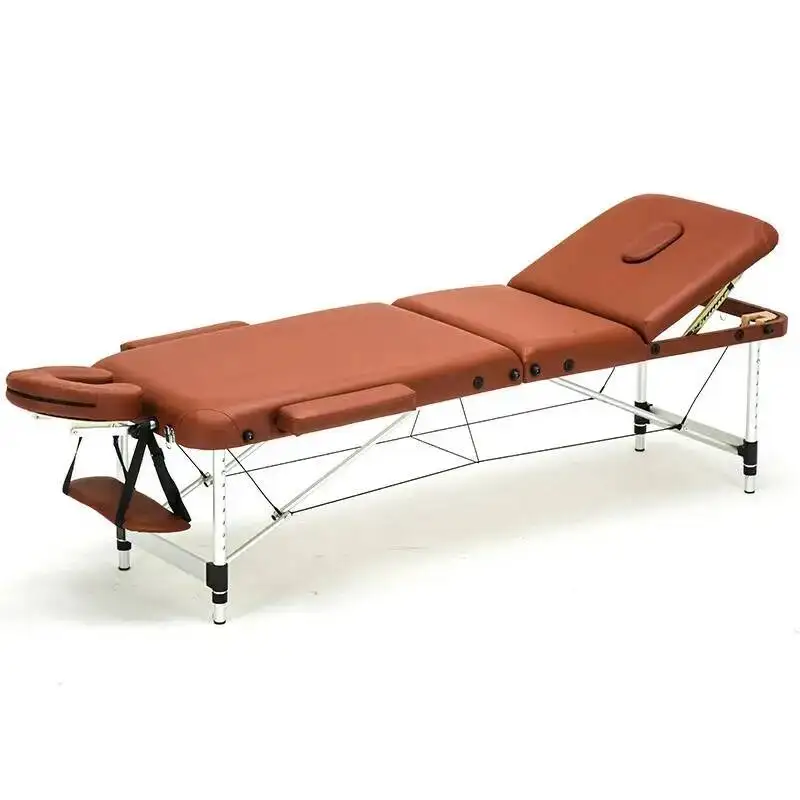 Aesthetic Massage Stretcher Lounger Bed Professional Folding Chair Cosmetic Camas Portatil Massage Furniture MQ50MB