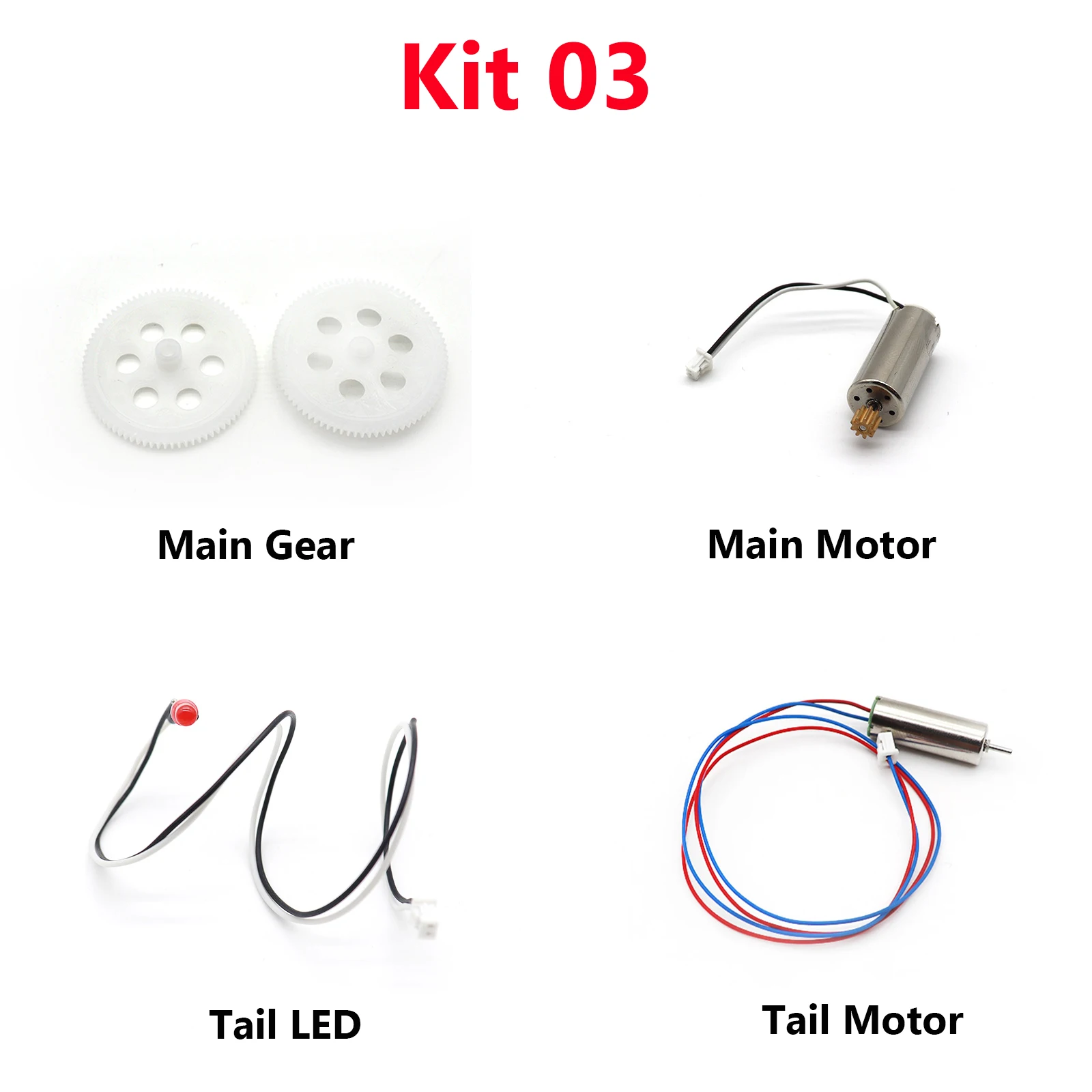 Original Spare Parts for C186 Pro BO105 RC Helicopter Body Shell Receiver Servo Motor Blade Accessories