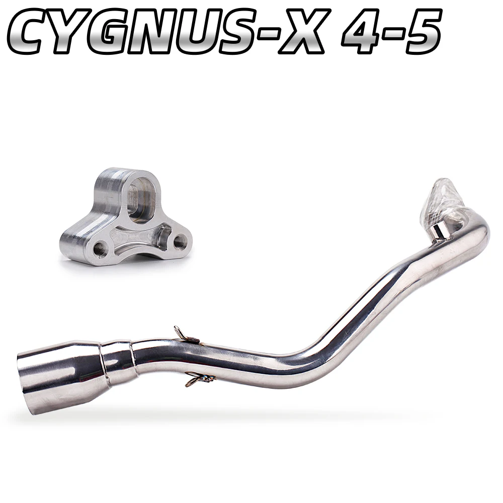 

motorcycle exhaust Exhaust escape front link pipe exhaust muffler system Slip on 51MM muffler For YAMAHA Cygnus V4-V5