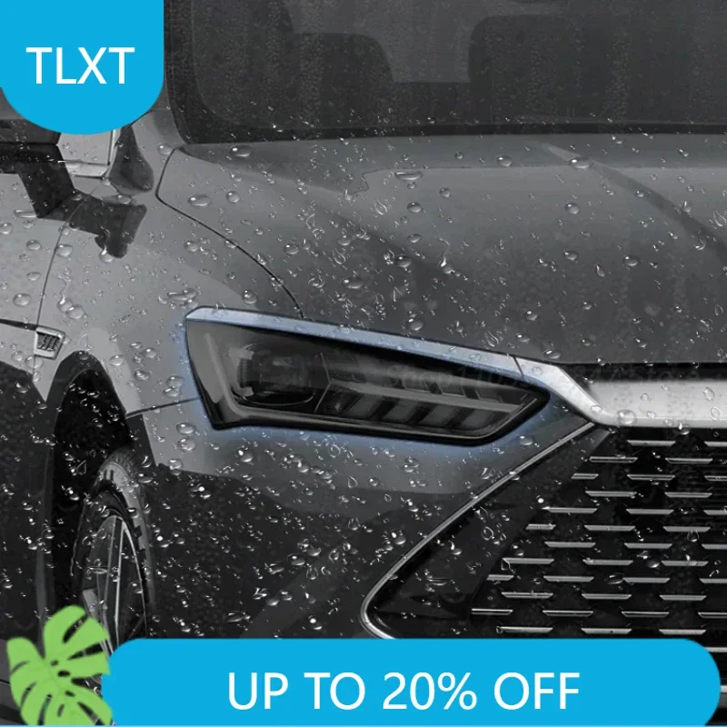 

For BYD QIN PLUS DMi/EV 2020-2024 Auto Headlight Film Headlight Modification Scratch-proof Waterproof Protective Film Auto Parts
