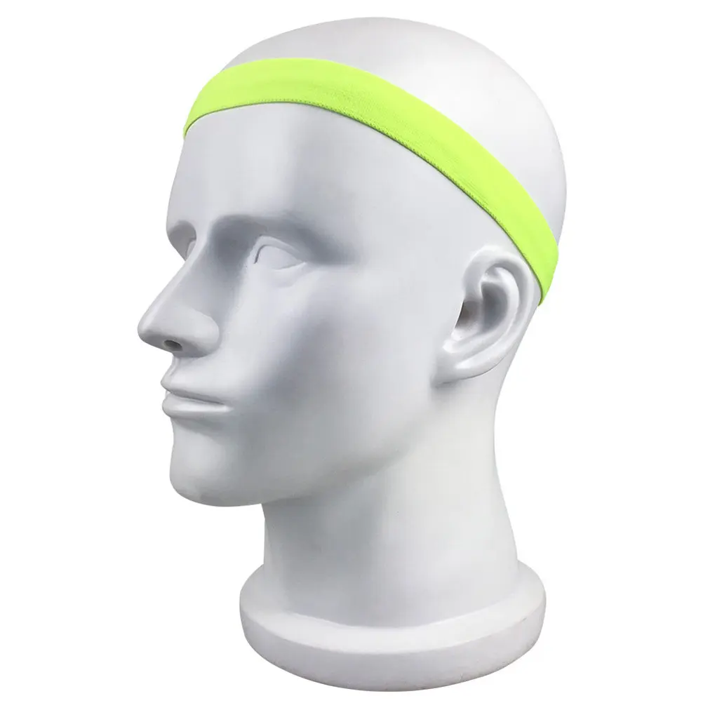 

5Pcs Sports Headband Elastic Sweat Absorbing Anti-Skid Workout Hairband for Running Yoga Exercise Fitness Headband