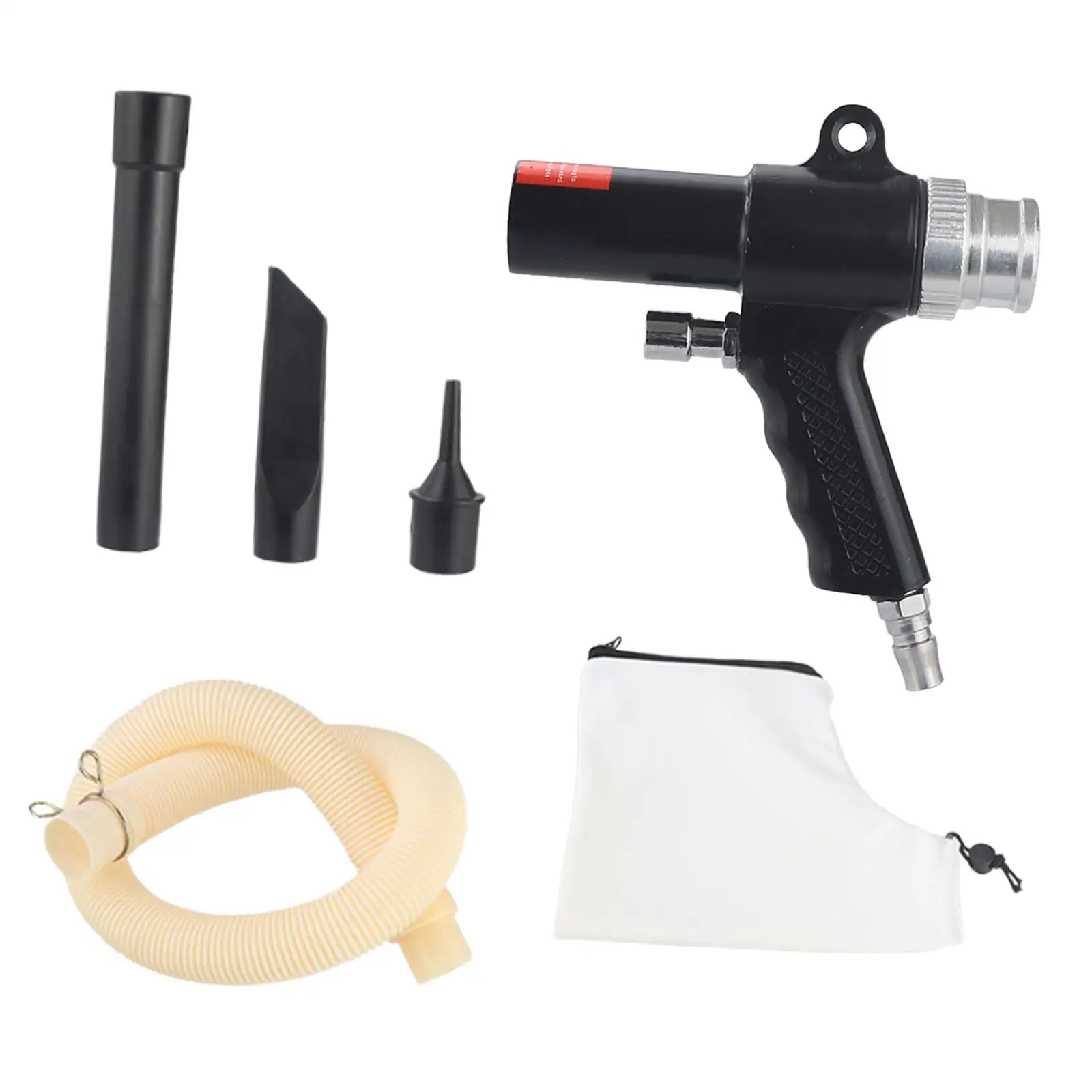 

Pneumatic Vacuum Cleaner Kit Compressed Air Duster 2 in 1 Handheld Portable Air Vacuum Blow Suction Kit for Machinery Factory