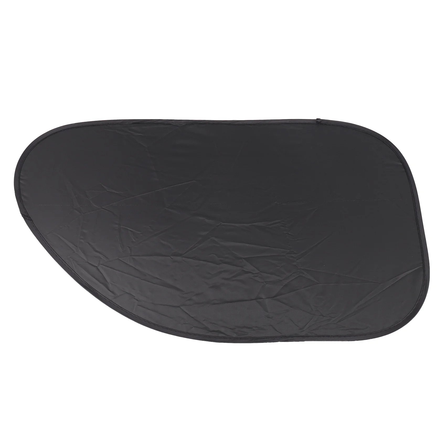Parasol para ventana lateral de coche, 2 piezas, negro y plateado