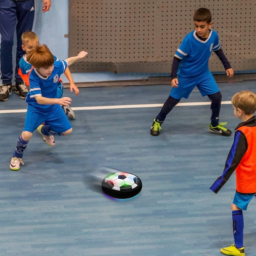

Children Hover Soccer Ball Toys Electric Floating Football with LED Light Music Soccer Ball Outdoor Game Toy Sports for Kids