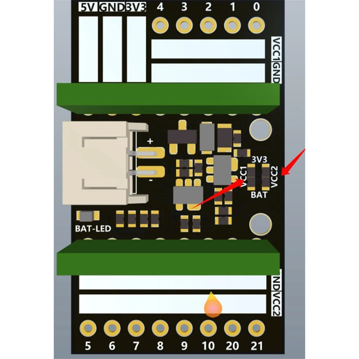 ESP32-C3 SuperMini Expansion Board for ESP32-C3 MINI Development Board ESP32 SuperMini Development