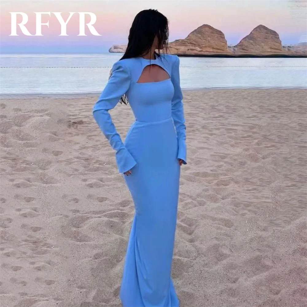 Black Satin Black Prom Dresses Detachable Shawl Mermaid Wedding Dress Elegant Long Sleeves Ankle-Length Vestidos De Fiesta 2025