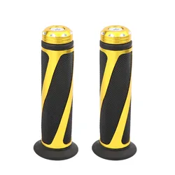 7/8inch Gold Stripe Motorcycle Hand Grips For Yamaha Honda ...