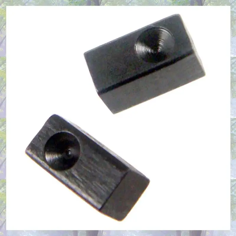 36 Pezzi Chitarra Tremolo Ponte Sella Morsetto Blocco Pressione Stringa Inserto Blocco Metallico Per Parti di Chitarra Elettrica