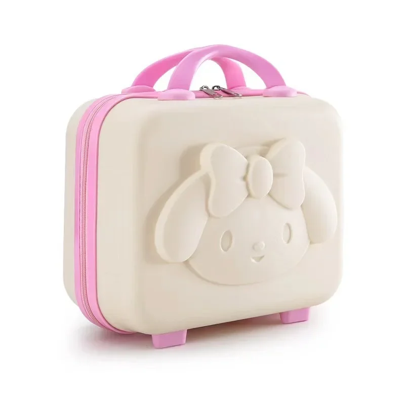 حقيبة 14 بوصة حقيبة مستحضرات التجميل الهدايا التذكارية حقيبة سانريوس Kawaii الكرتون بلدي ميلودي أنيمي فتاة صندوق قفل صغير حقيبة يد هدية صندوق