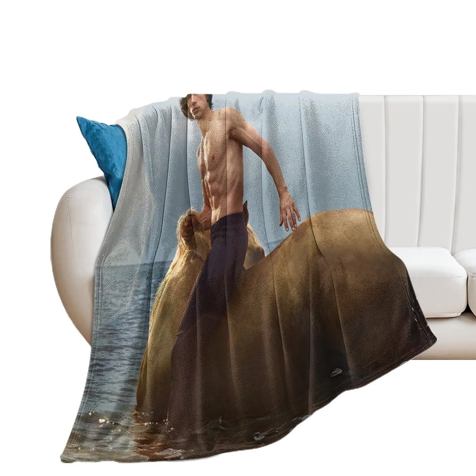 

centaur adam driver Throw Blanket Luxury Brand Thin Sofa Throw Decorative Throw Blankets