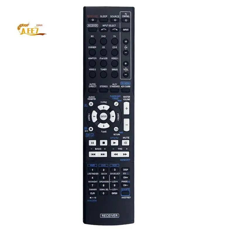 AEE7-Replace Axd7621 Remote Control For Pioneer Av Receiver Axd7569 Axd7661 Axd7662 Axd7621 Axd7622 Axd7624