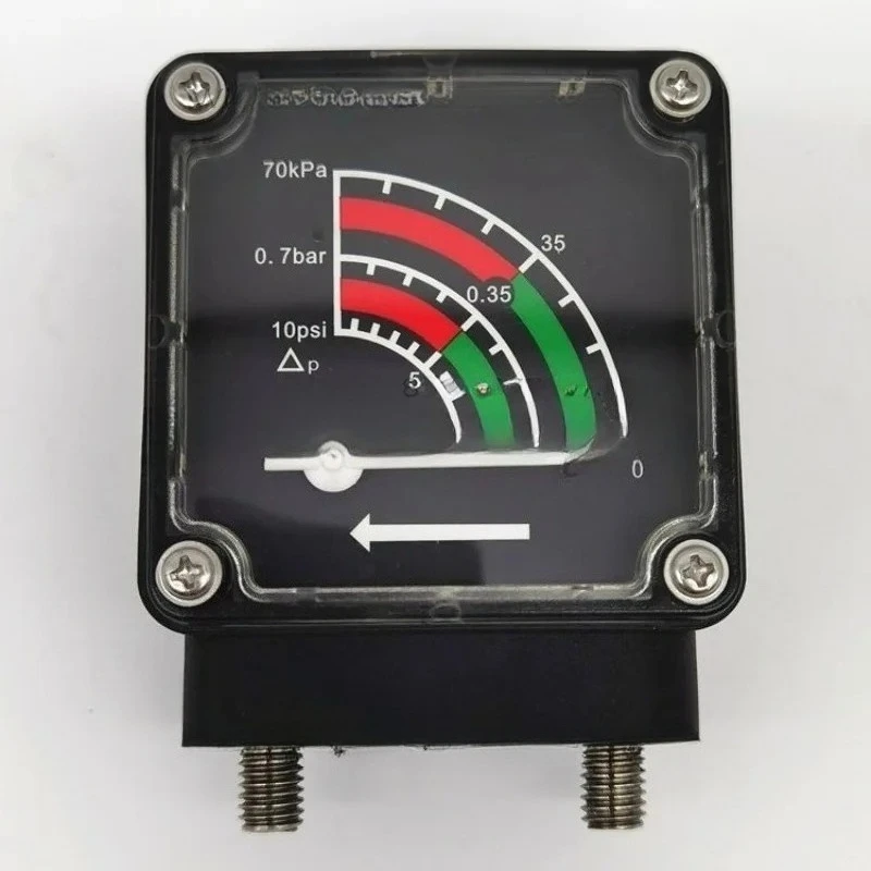Special Differential Pressure Meter for Air Precision Filter 1MPA1.6MPA Precision, Pressure Drop Indicator