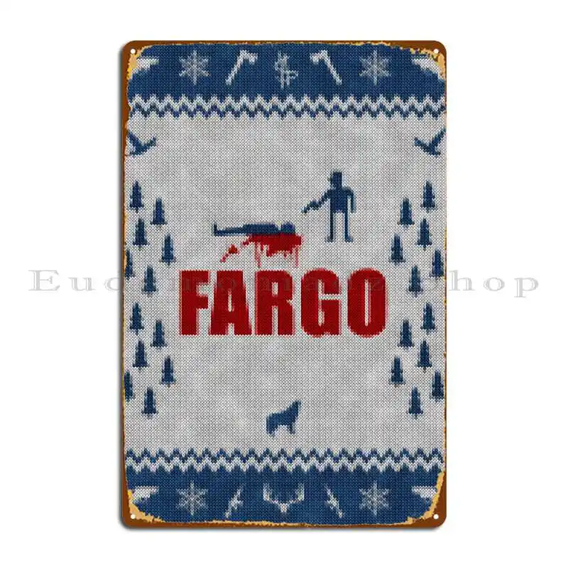 Fargo - Minimal Alternative Movie / Tv Series Poster. K ... Metal Plaque Poster Kitchen Printing Classic Tin Sign Poster