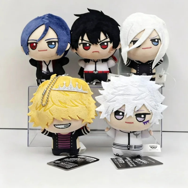 Bandai Banpresto Katekyo Hitman Reborn Plush Doll Bag Charm Mini Cotton Doll Vol2 Keychain Decor Anime Model Collection Toy Gift