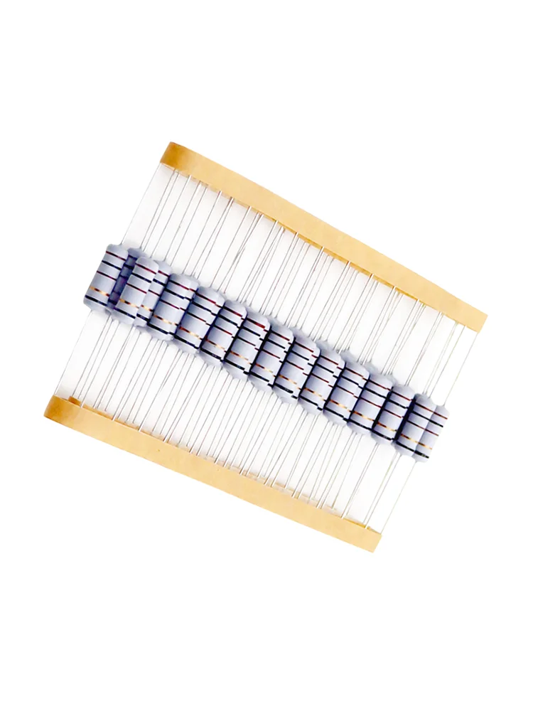 Résistance enroulée de fil 3W 5%, 10 pièces, résistance d'enroulement de fusible 0,1r 0.1 0.15 0.22 0.33 0.47 0.5 1 2.2 4.7 6.8 10 22 33 47 51 68 100 ohm