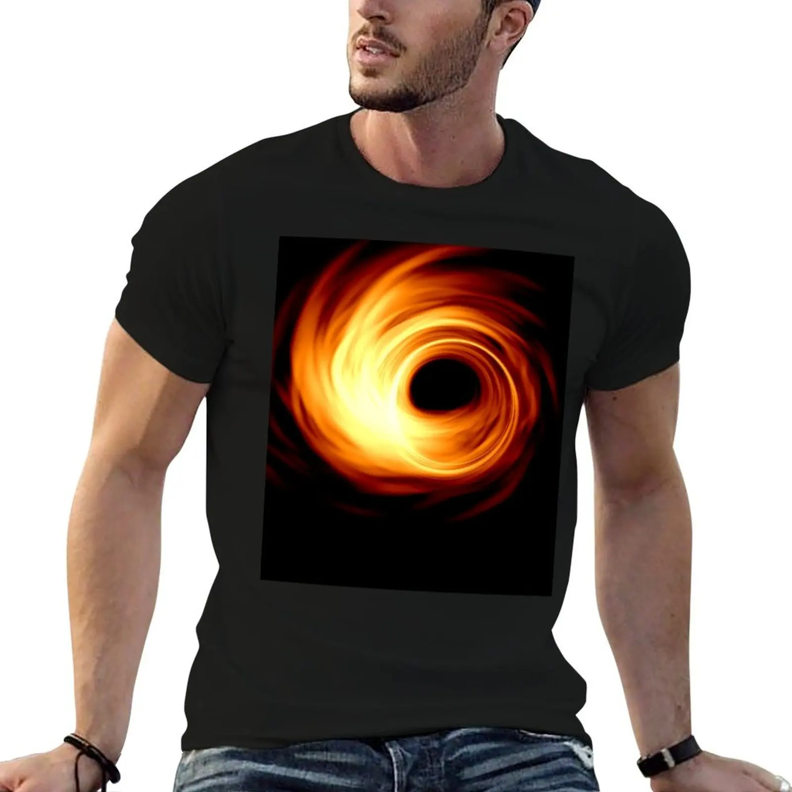 

Black hole T-Shirt man t shirts for men casual men t shirt cotton 100% T-Shirt