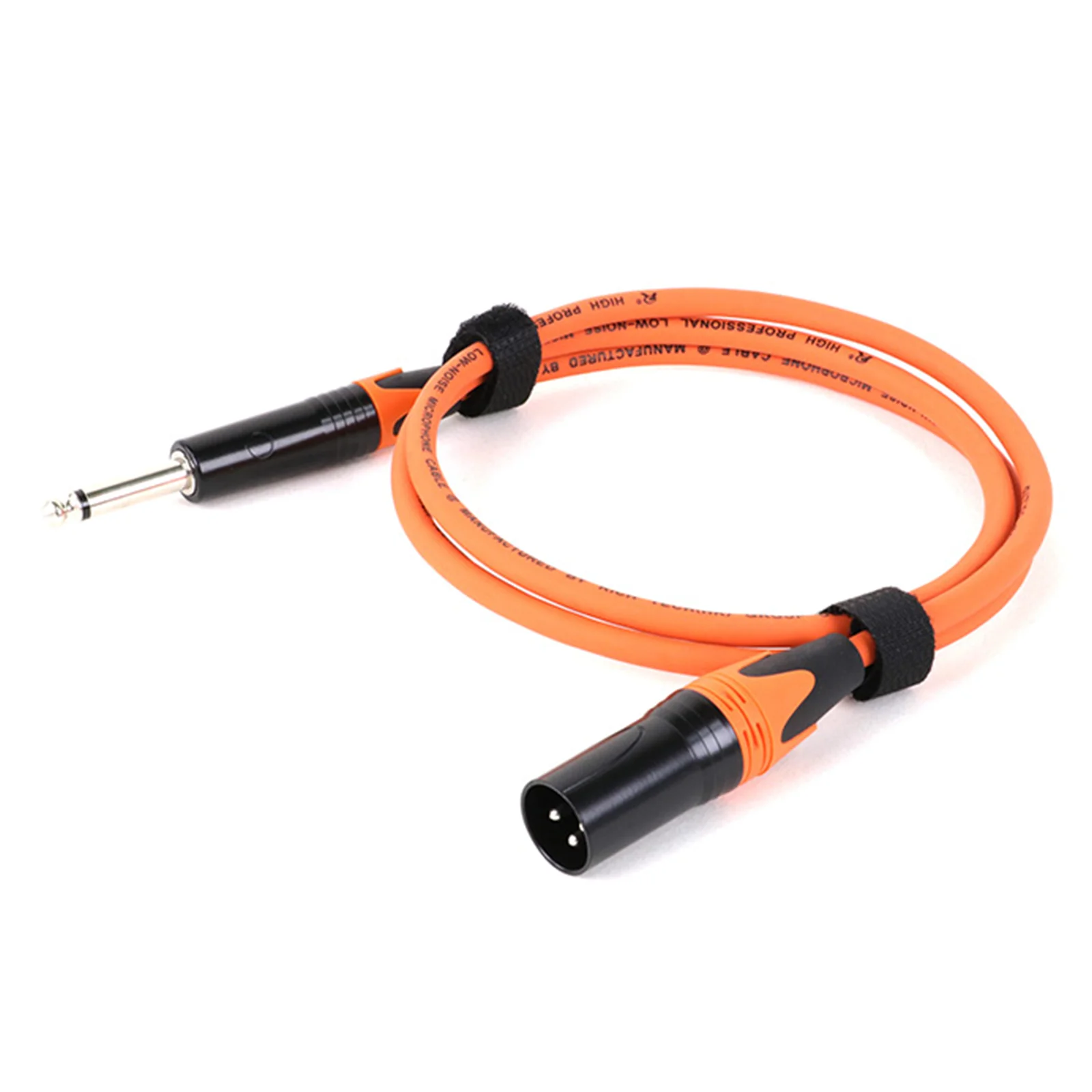 3Pin XLR to 6.5/6.35mm TS Mono Jack AUX Audio Cable Microphone XLR Male Balanced Analog Audio Cord for Speaker Amplifier Mixer