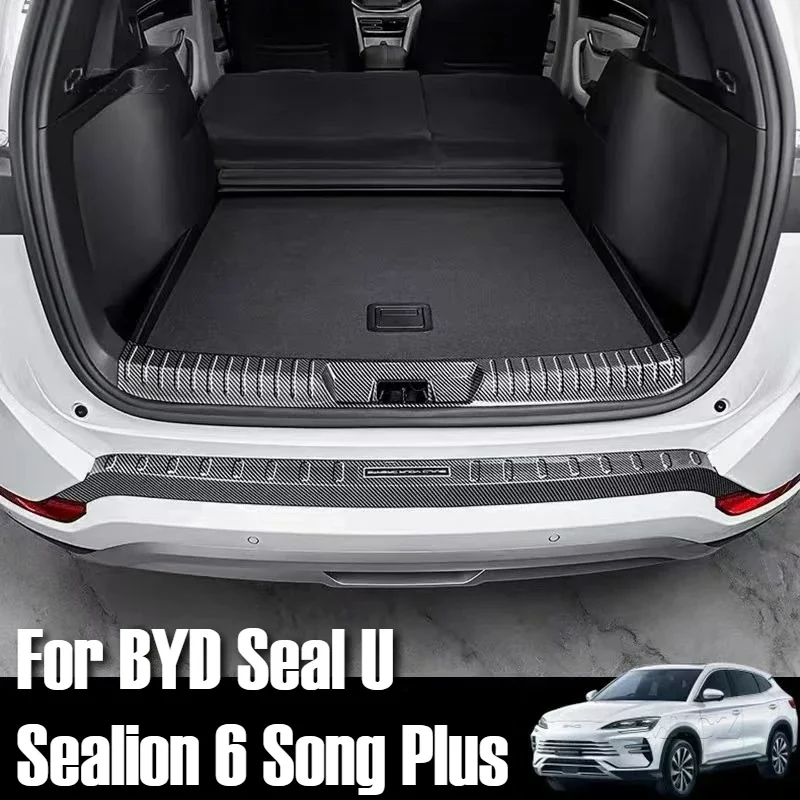 per-byd-seal-u-sealion-6-song-plus-2024-2025-car-styling-tronco-abs-in-fibra-di-carbonio-soglia-striscia-portellone-anti-calcio-accessori