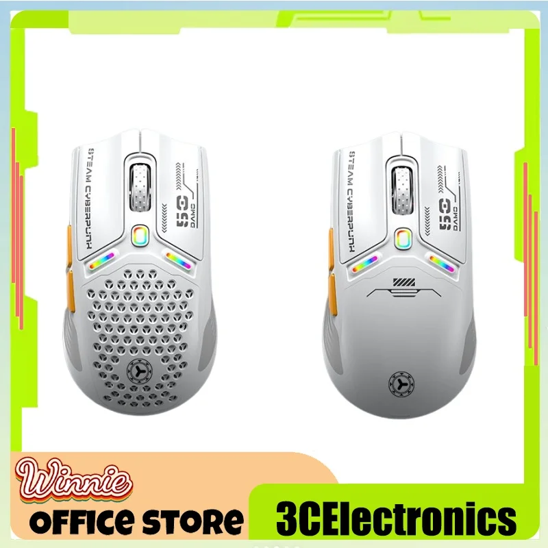 Azzor Az50 Mouse 2 Mode 2.4g Wireless Mouse Vxe Liekong Z1 Super Mouse Paw3950 Customized Electronic Sports Gaming Mouse Gift