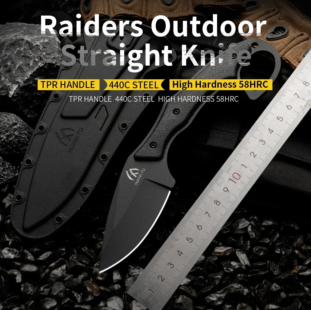 

Высококачественное многофункциональное фиксированное лезвие - нож для кемпинга, спасения и выживания в чрезвычайных ситуациях, мужской подарок