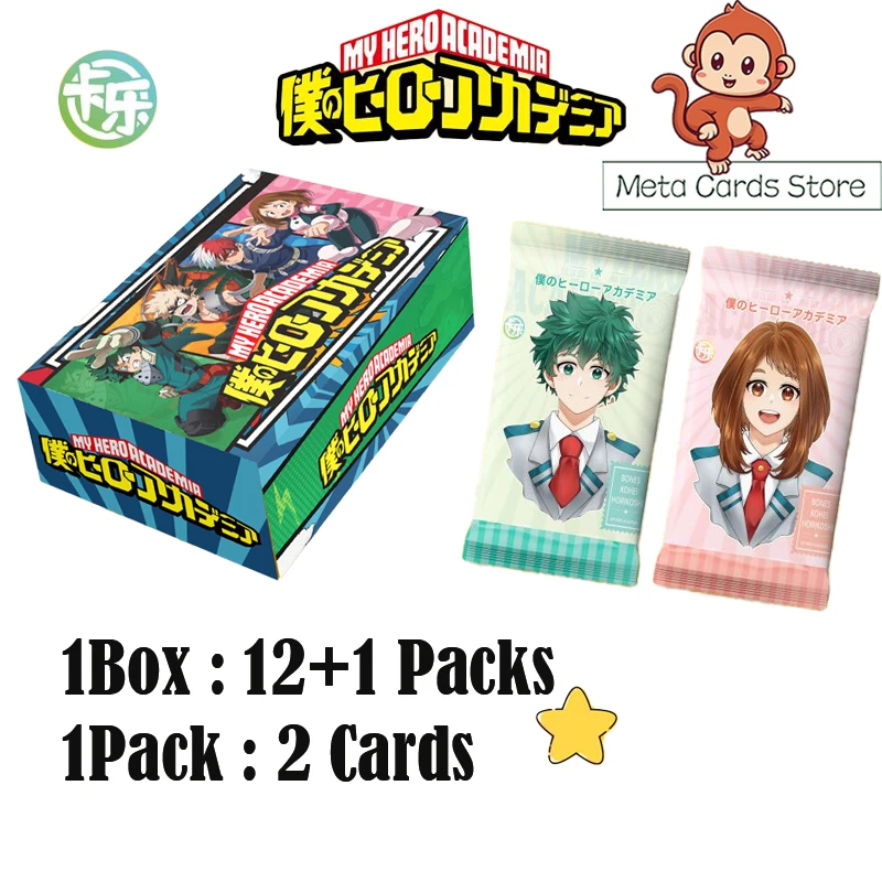 

Newest My Hero Academia Collection Card Hobby Anime CCG Doujin Game Card Booster Box Kids Toy GIfts