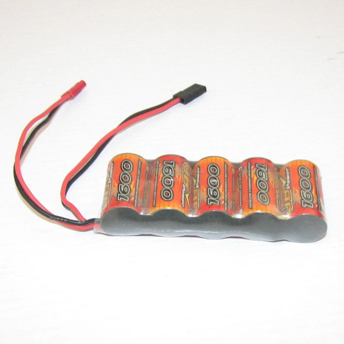 6V/1600mAh NiMH akumulator RX trapezowy prosty zestaw dla opcji model RC odbiornika pojazdu