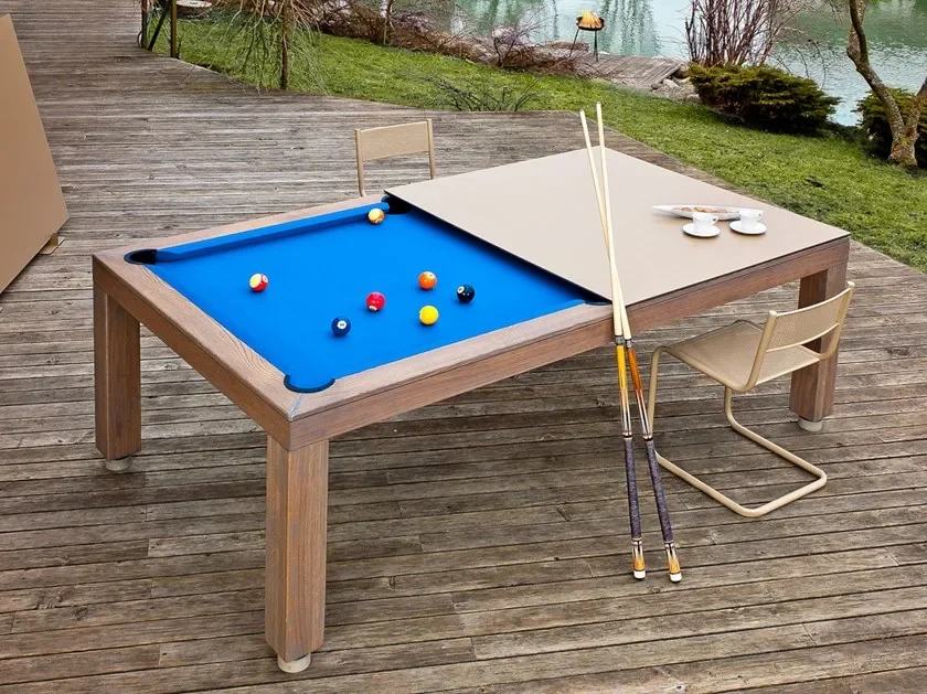 Top board bed 7ft 8ft 9ft waterproof outdoor pool table with table top