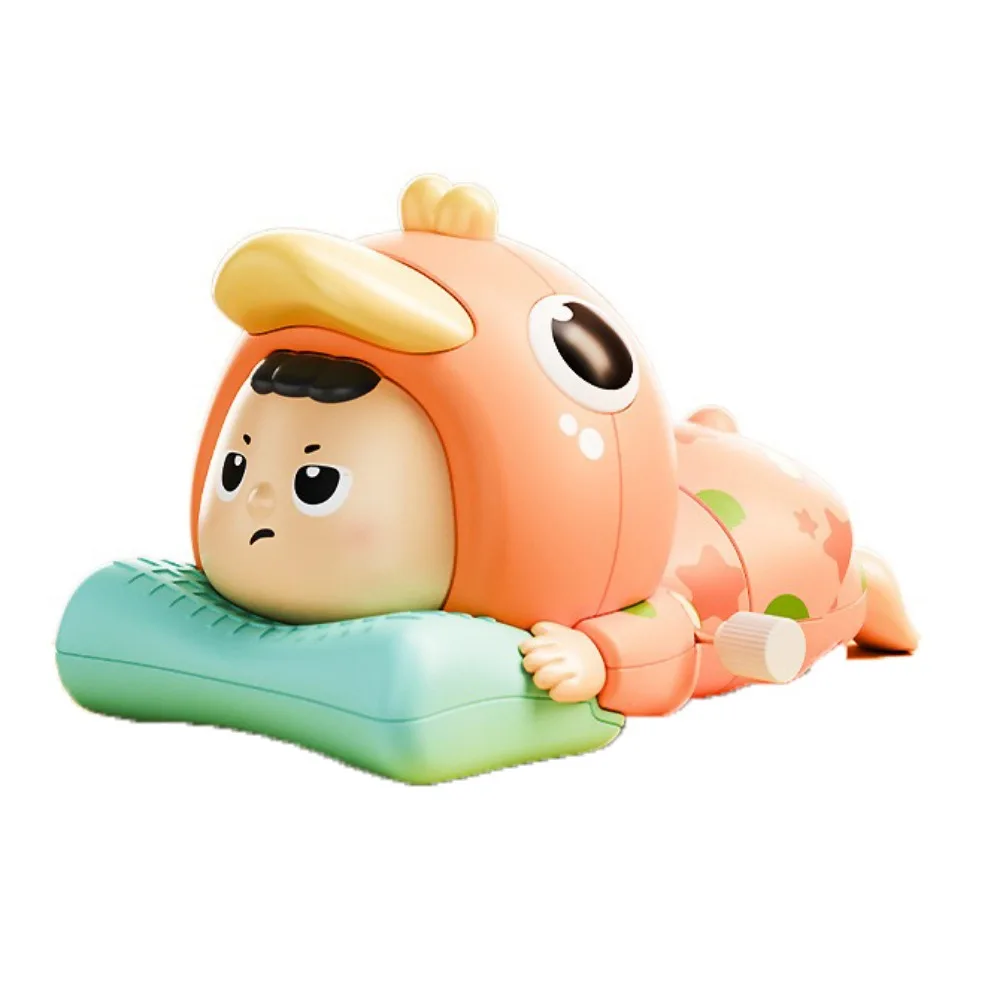 

Learns To Crawl Crawling Baby Toys Clockwork Climbing Big Eyes Learning Crawling Doll Cartoon Funny Twist Walking Duck Kids