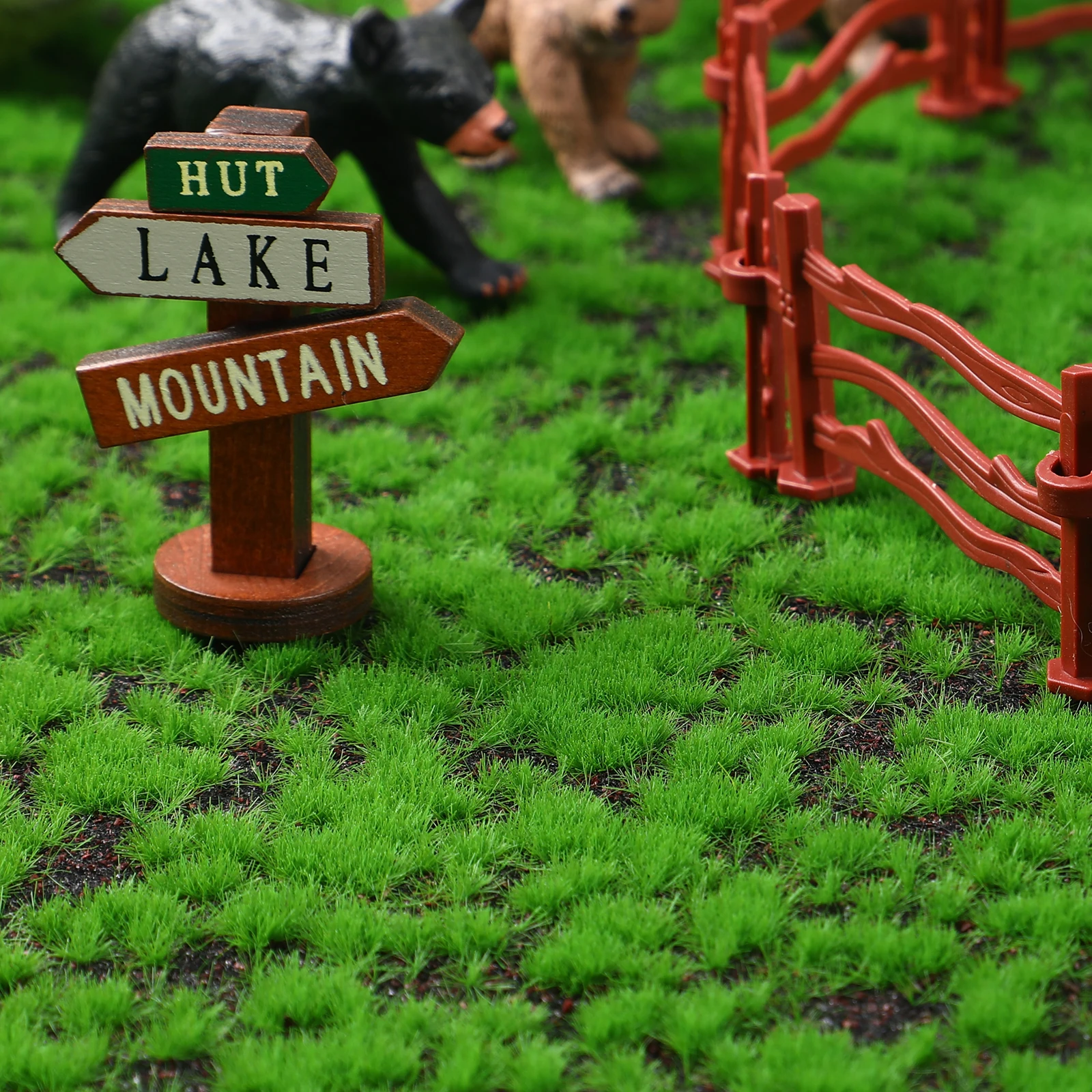 Simulated Moss Turf Decorations Table Runner Artificial Decorative Mosses Realistic Fake