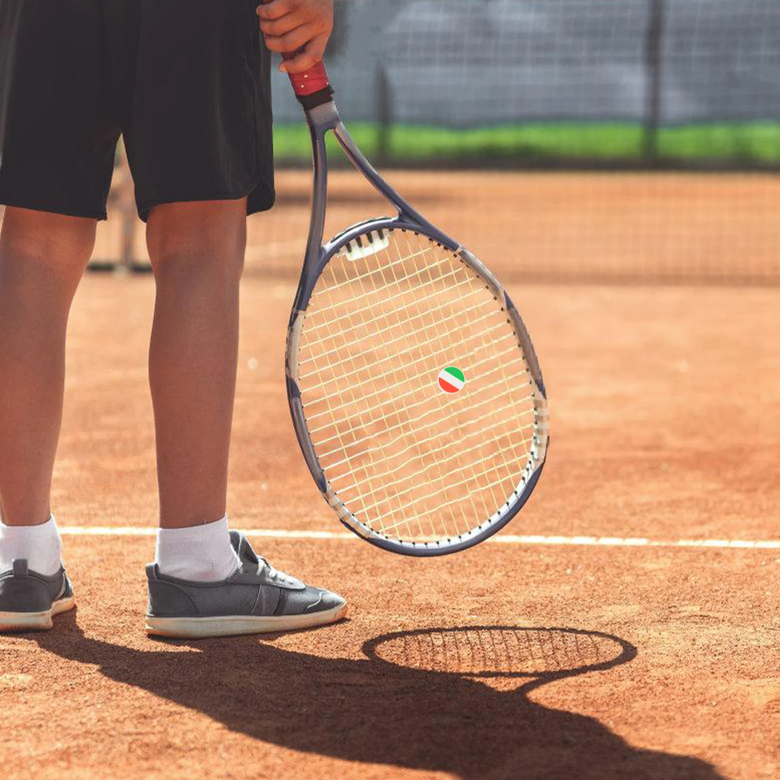 

5pcs Tennis Racket Vibration Dampener Silicone Shock Absorber Small Lightweight Durable Tennis Accessories Racket