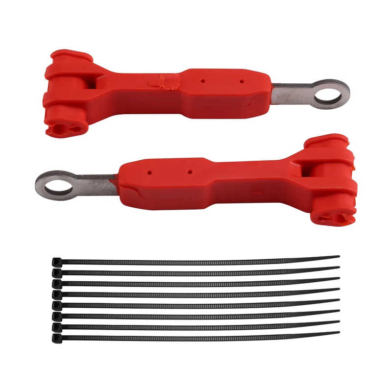 

Надежный сепаратор кронштейна тормозного шланга для переднего тормозного шланга 1101255 для JEEP Wrangler JK JL Unlimited 2 или 4 двери, красный