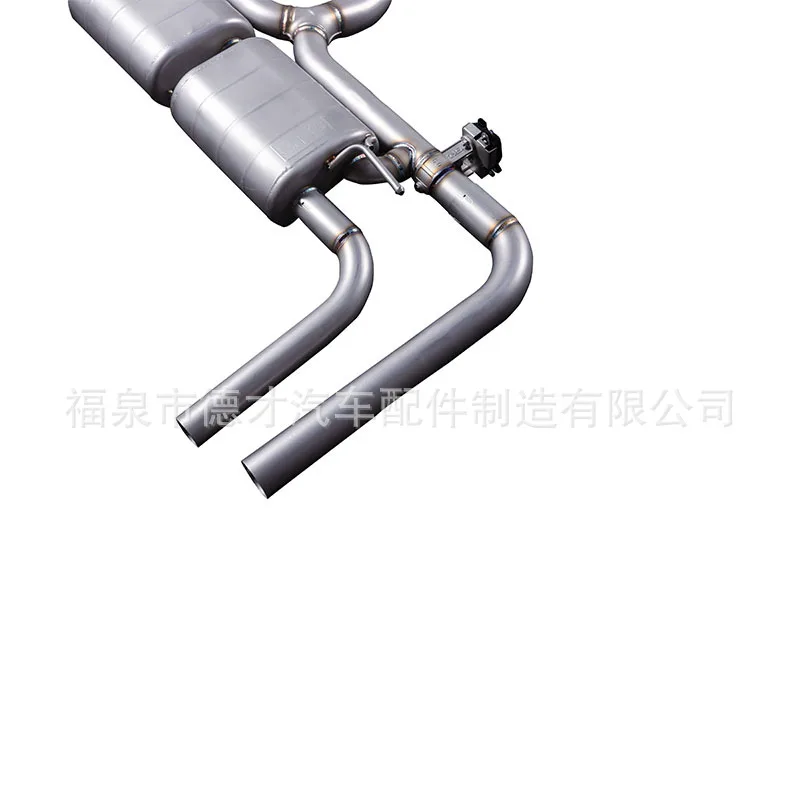 Adequado para Lynk & Co 03 + 2.0T modificado GFC médio-cauda tambor duplo válvula sistema de som de exaustão modificado de quatro saídas