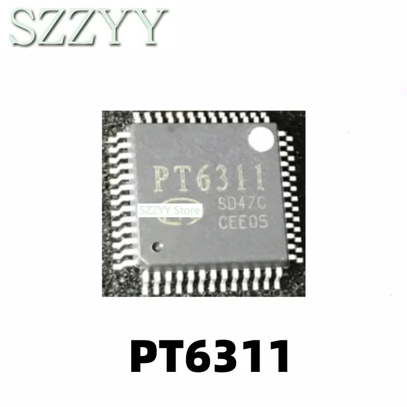 5PCS PT6311 QFP52 Pin LCD Display Driver Chip Chip Chip IC