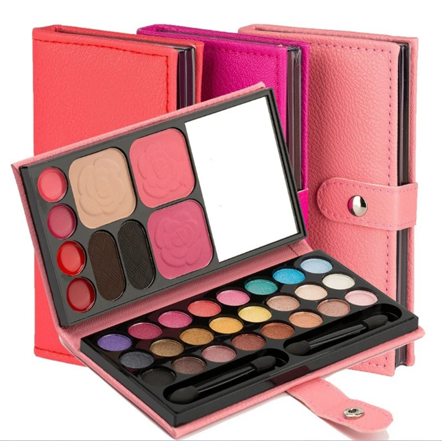 Pro All in One Makeup Gift Kit Set Box Full Women Waterproof Eye Shadow Pallete Make up shadow Blush Lipstick Foundation Palette